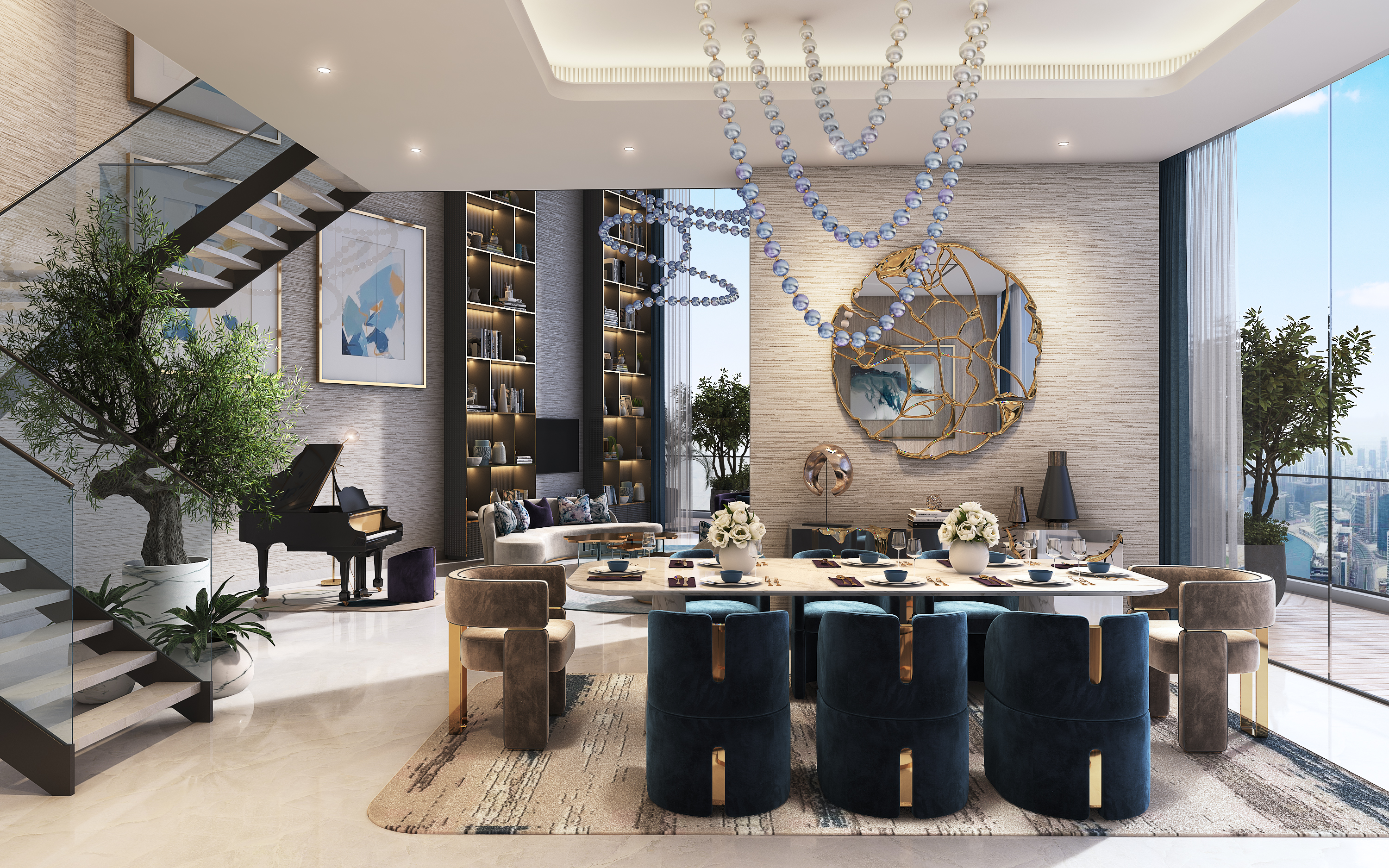 4 Bed Condo/Apartment - Canal Heights by de Grisogono | Floor 41