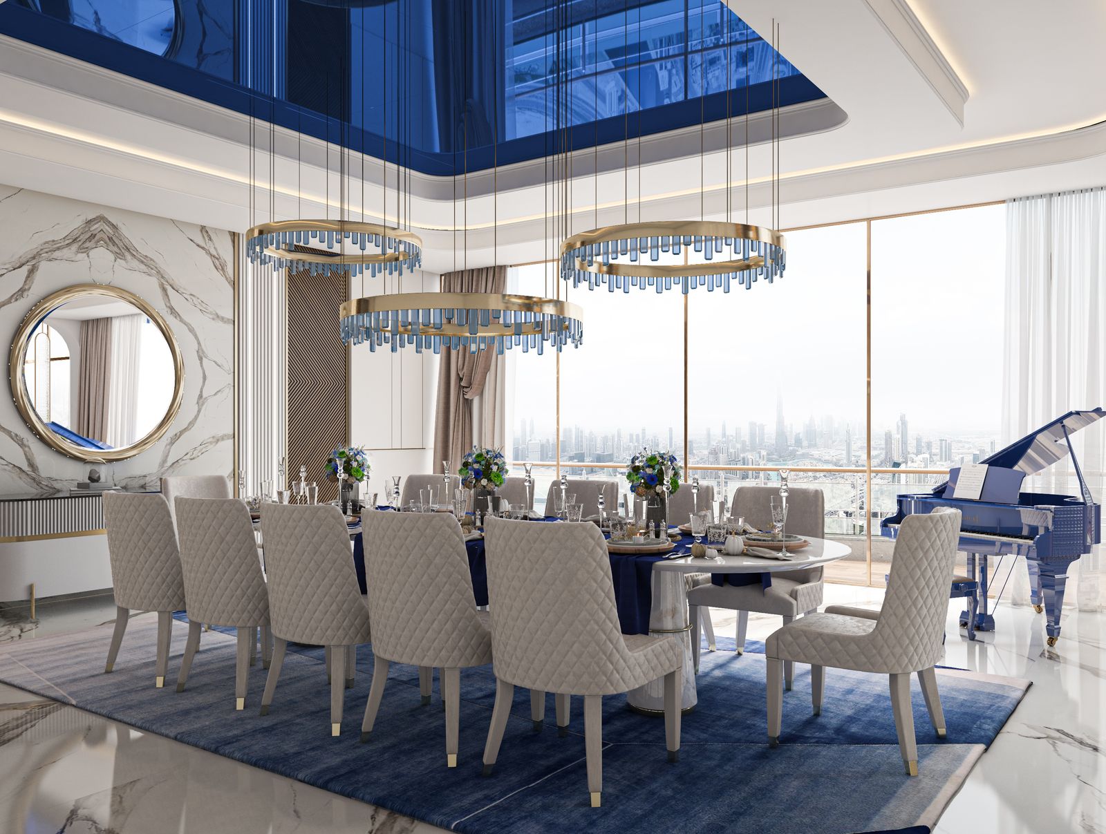 3 Bed Condo/Apartment - Canal Heights 2 by de Grisogono | Luxury | Floor 43