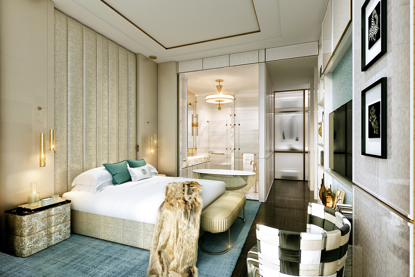 3 Bed Condo/Apartment - Cavalli Tower by DAMAC | Floor 49