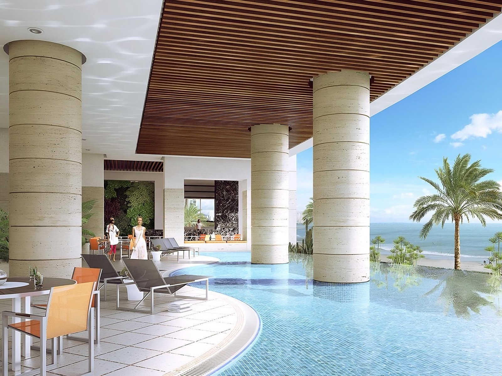 Marea II, Single-Floor Ocean Apartment
