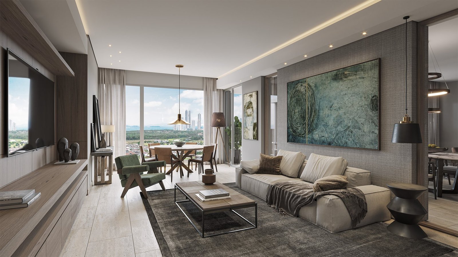 PH Guayacan Golf-Front Apartment, Santa Maria - Gallery image 3