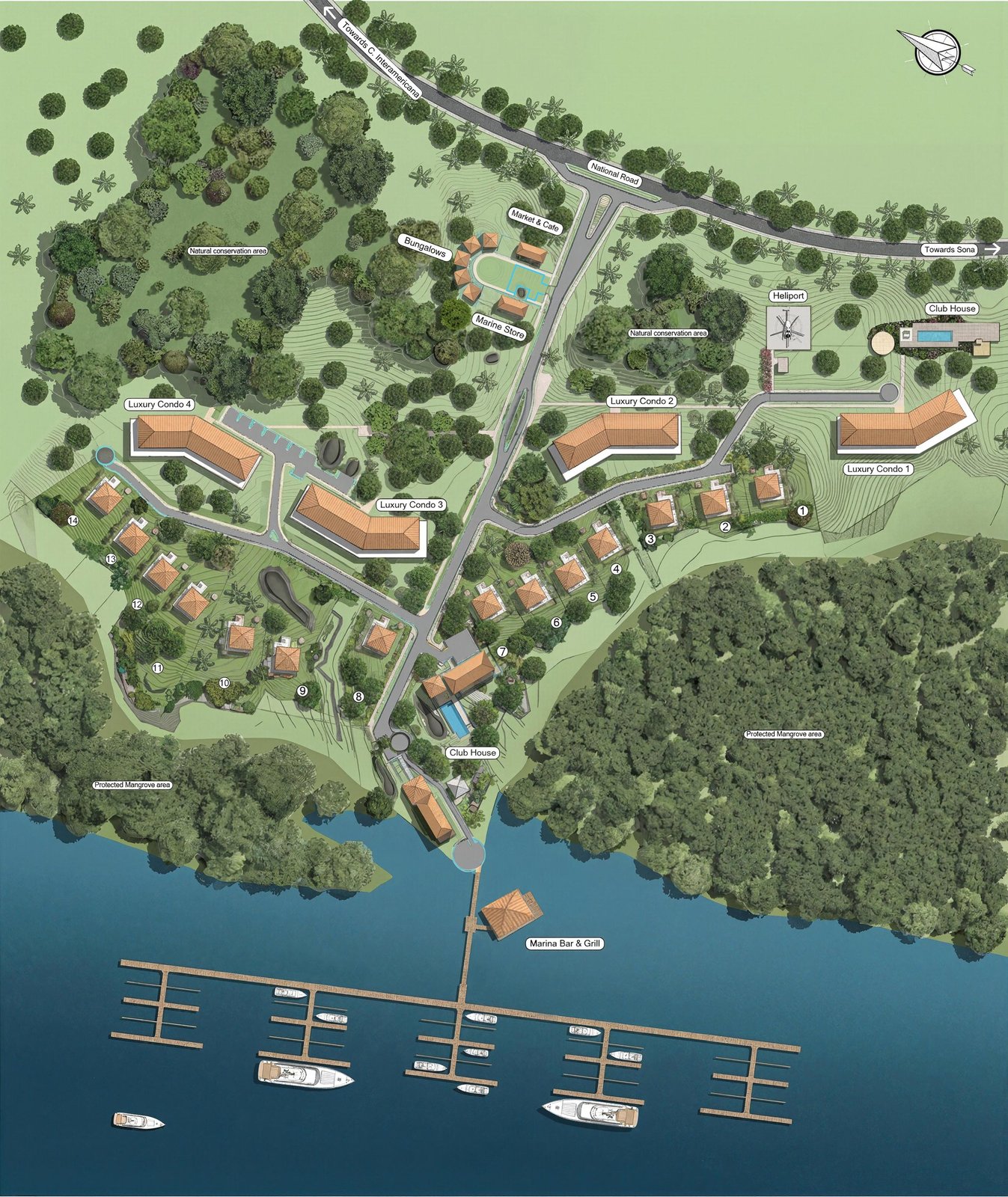 Trophy Bay Marina Residence, Gulf of Chiriqui - Gallery image 5